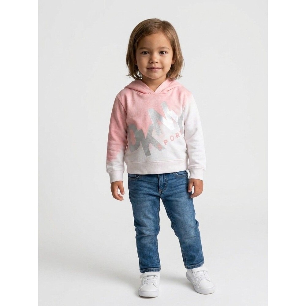 DKNY Camo Pink Hoodie Size Girls 2T NWT